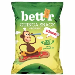 Bett'r Chips & Zoutjes>Quinoa Snack Pizza - 50g - BIO