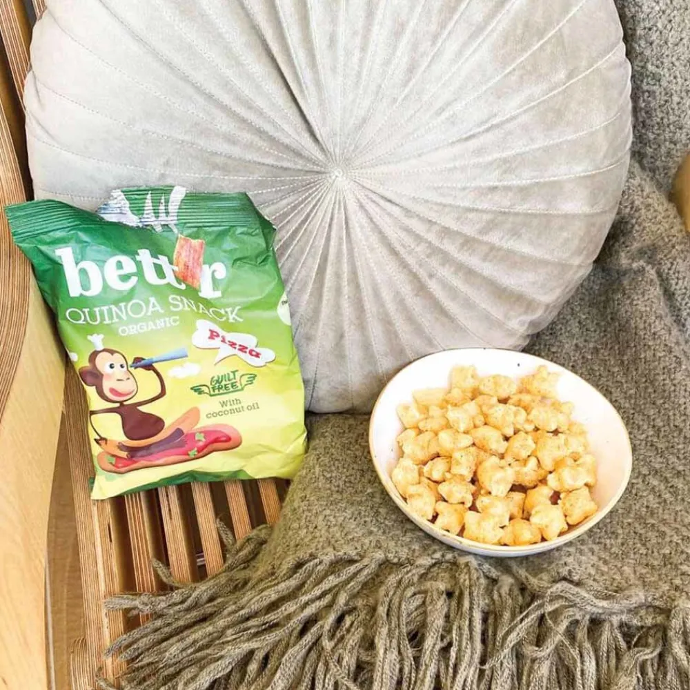 Bett'r Chips & Zoutjes>Quinoa Snack Pizza - 50g - BIO