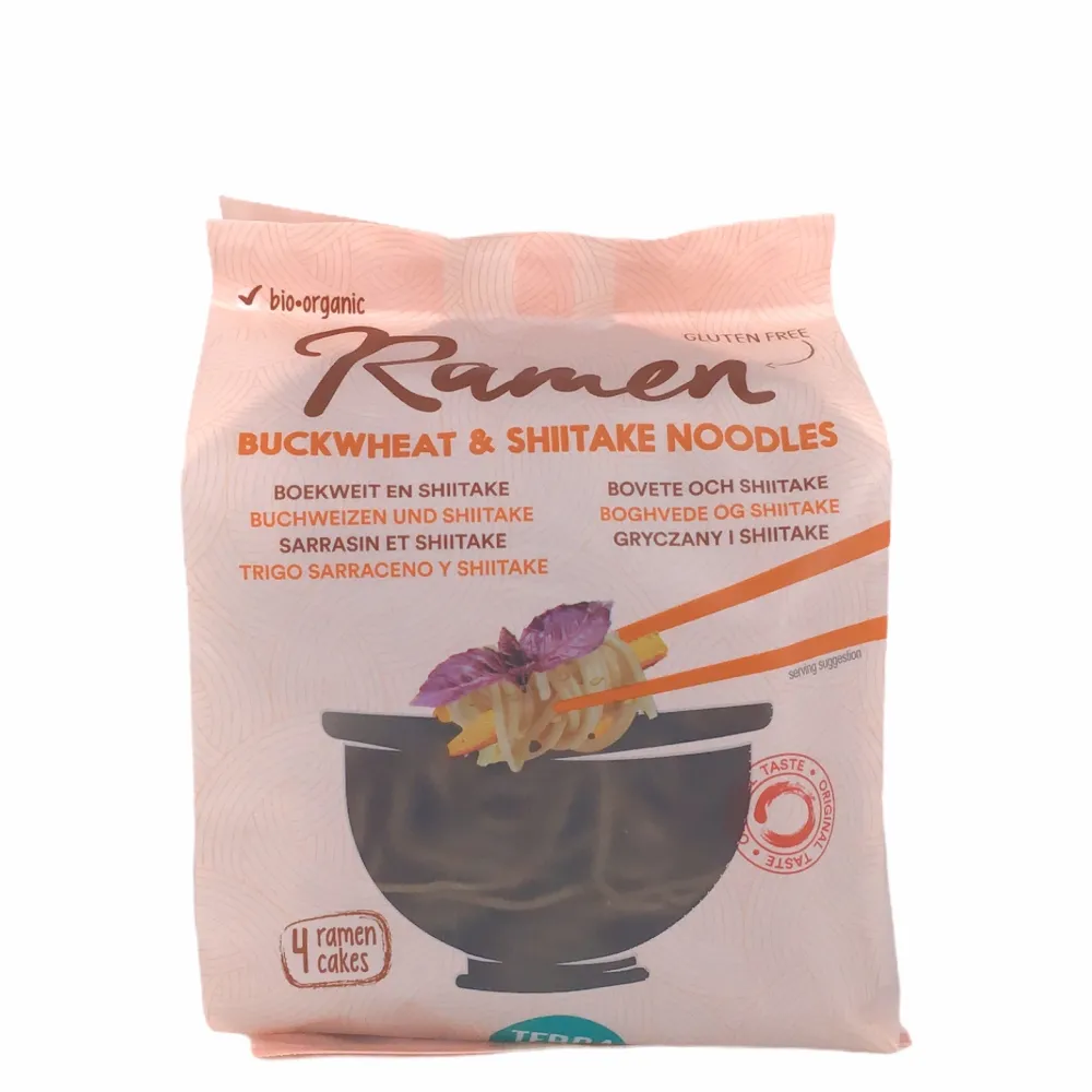 Terrasana Pasta, Pizza En Noodles>Ramen boekweitnoodles met shiitake - 280g - BIO