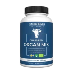 Nordic Kings Specials>Runder Orgaan Mix - 500mg - 180 caps - BIO