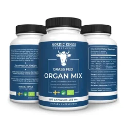 Nordic Kings Specials>Runder Orgaan Mix - 500mg - 180 caps - BIO