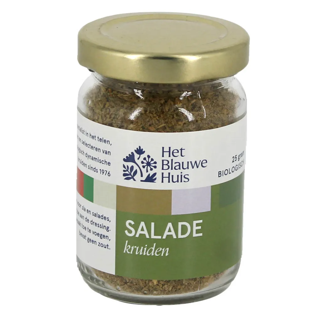 Het Blauwe Huis Kruidenmix>Salade Kruiden - 25g - BIO