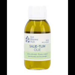 Het Blauwe Huis Baby & Kind|Lichaamsverzorging>Salie-Tijm Olie - 100ml - BIO