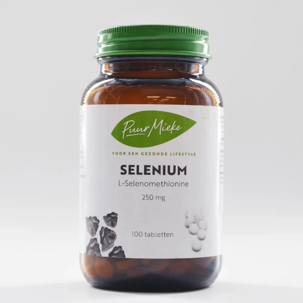 Puur Mieke Vruchtbaarheid|Immuunsysteem>Selenium - 250mg - 100 tabletten