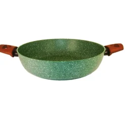 Natura Induction Hapjespan Zonder Teflon>Serveer-/hapjespan 28cm met 2 grepen - VegeTek