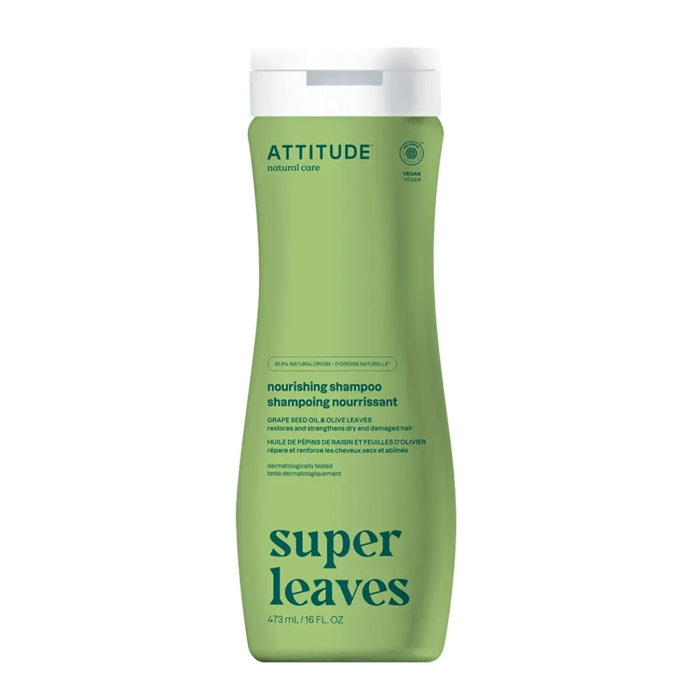 ATTITUDE Shampoo>Shampoo Super Leaves - Verzorgend en Versterkend - 473ml