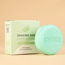 Heren Shampoo Bars Lichaamsverzorging/Scheren|Scheerzeep>Shaving Bar Aloë Vera - 60g