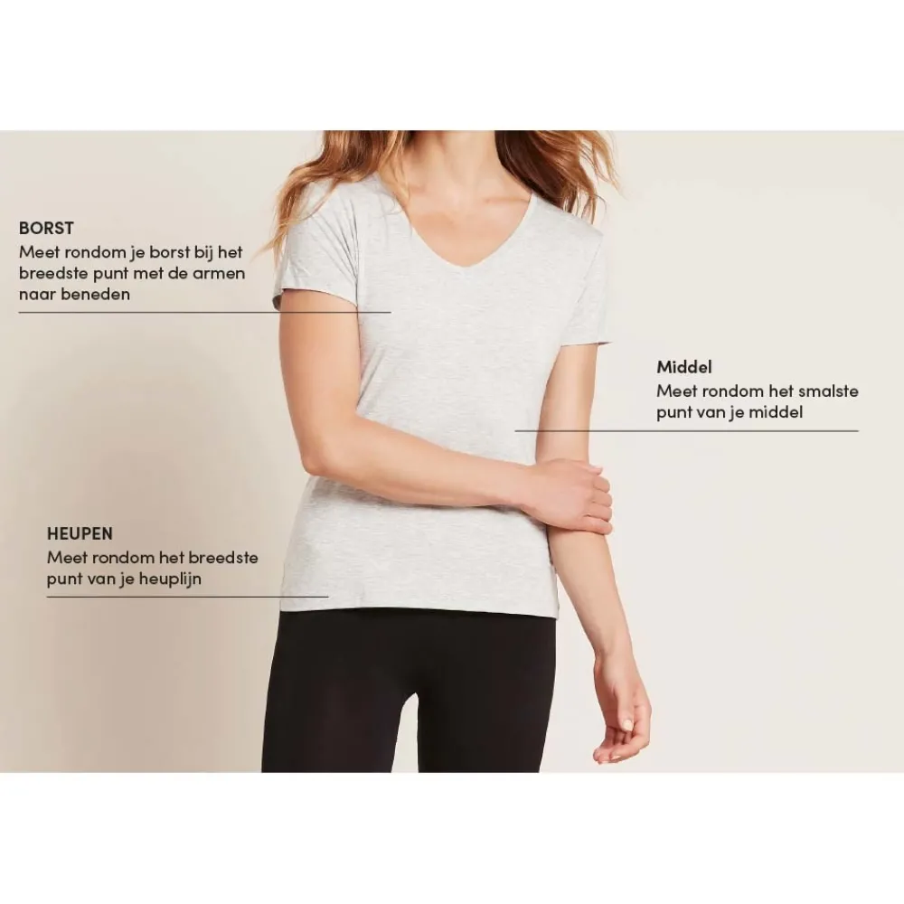 Boody Shirts>Shirt met Driekwart Mouw - Zwart