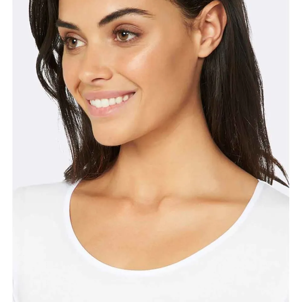 Boody Shirts>Shirt met Lange Mouwen - Wit