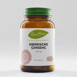 Puur Mieke Stress|Immuunsysteem>Siberische Ginseng - 500mg - 60 caps
