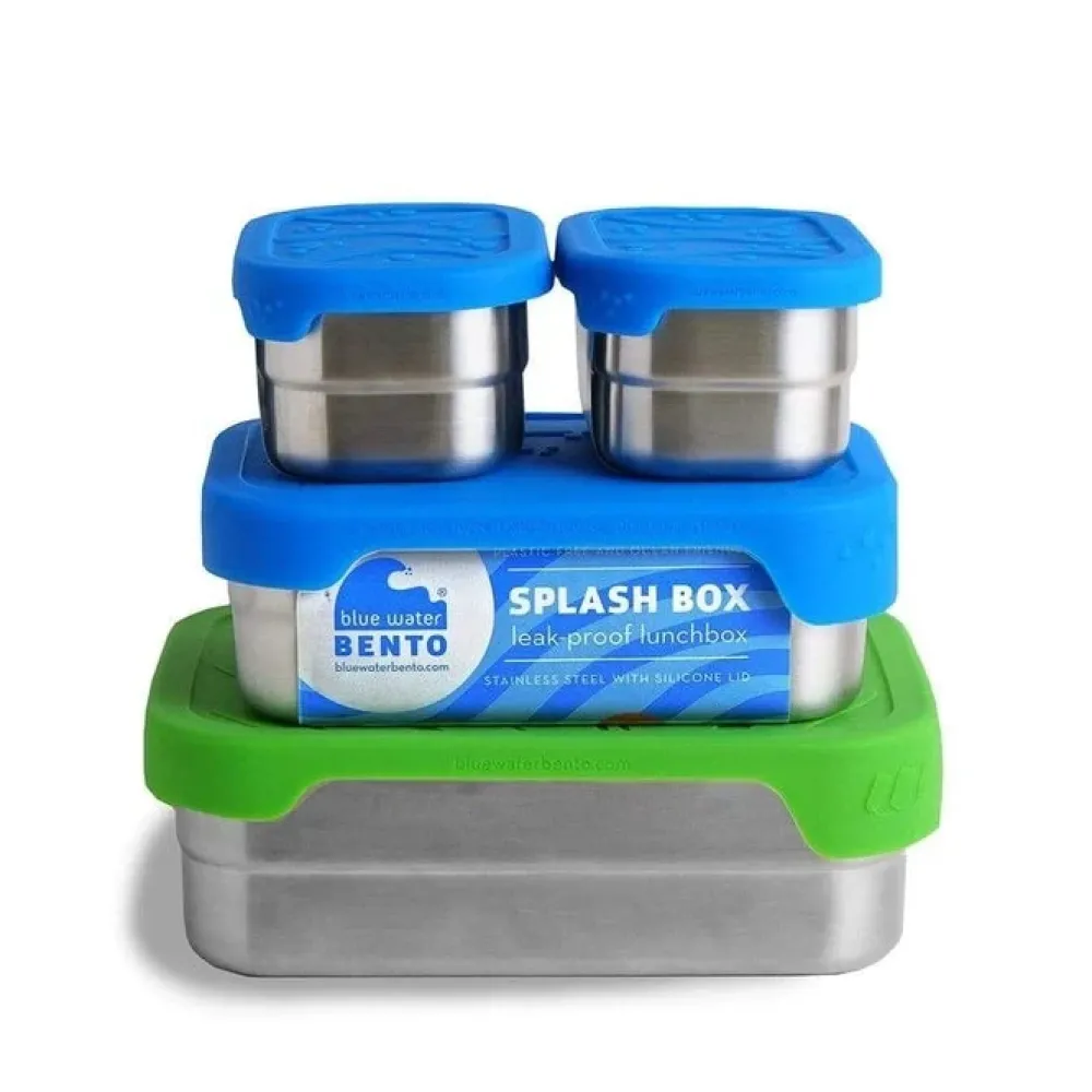 ECOlunchbox Baby & Kind|Rvs Lunchtrommels>Splash Box - XL - 1180ml