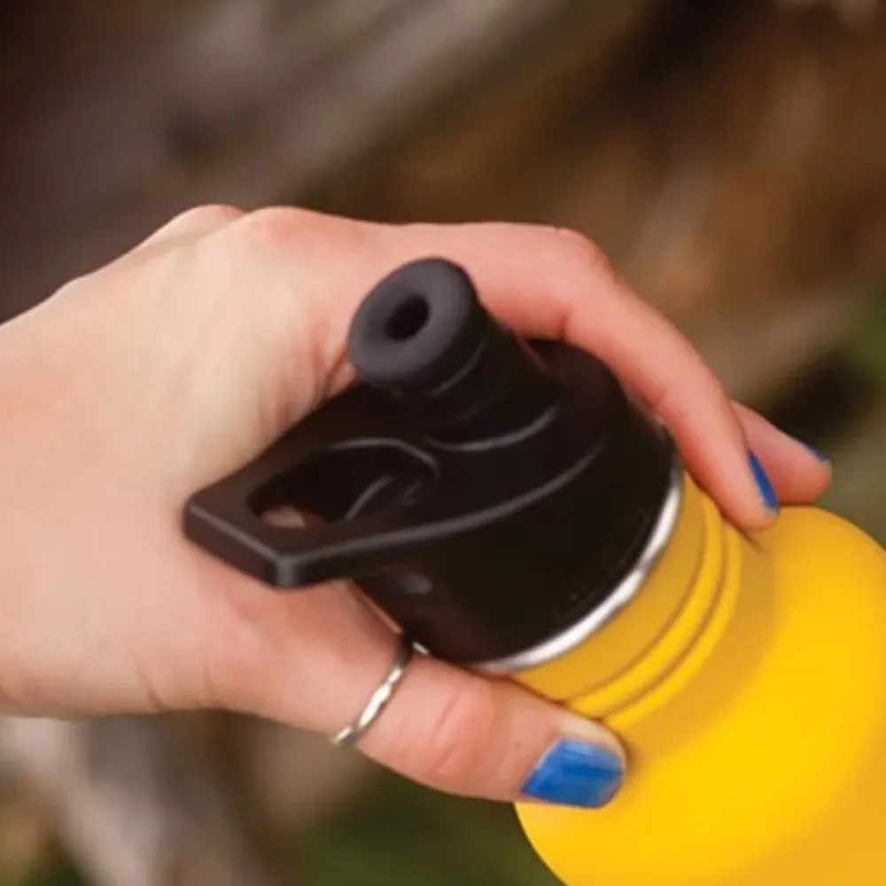 Klean Kanteen Rvs Drinkflessen|Rvs Drinkflessen>Sport Cap 3.0 - Classic - Zwart