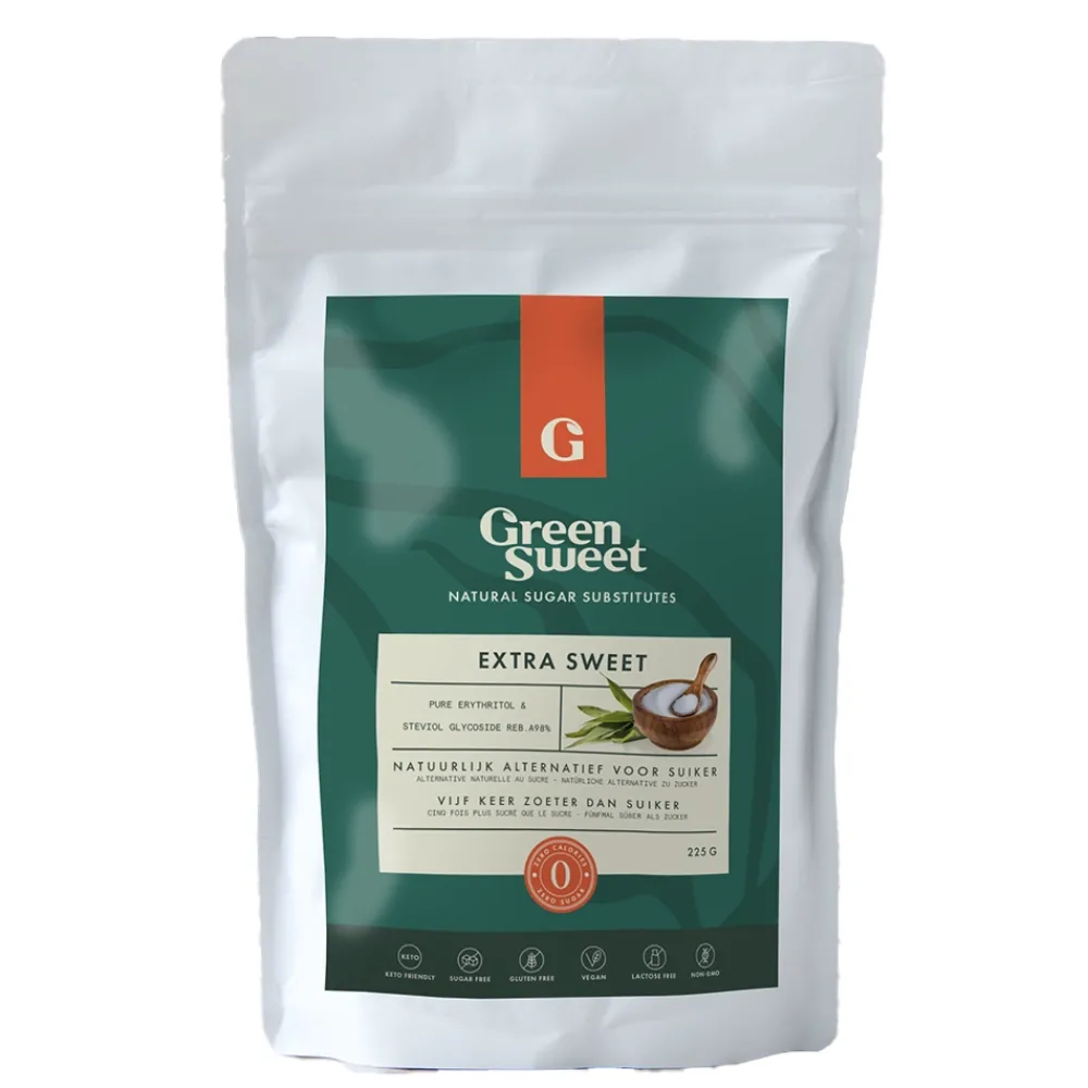 Greensweet Stevia>Stevia Suiker - Extra Sweet - 225g