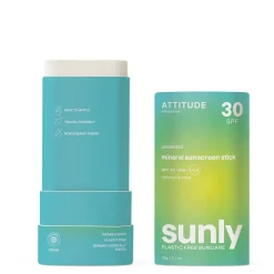 ATTITUDE Zonnebrand>Sunly Zonnebrandstick SPF30 - Ongeparfumeerd - 60g