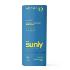 ATTITUDE Zonnebrand|Zonbescherming>Sunly Zonnebrandstick SPF30 KIDS - Ongeparfumeerd