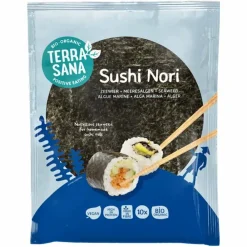 Terrasana Sushi Producten>Sushi Nori - 10 vellen - BIO