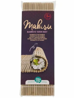 Terrasana Keukenhulpjes|Sushi Producten>Sushimatje van bamboe - Makisu - 1st