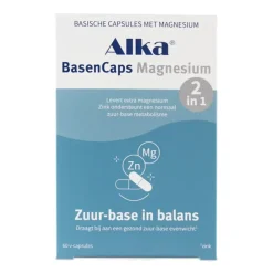 Alka Ontzuren|Ontzuringsproducten>Tabs Magnesium - 60 capsules