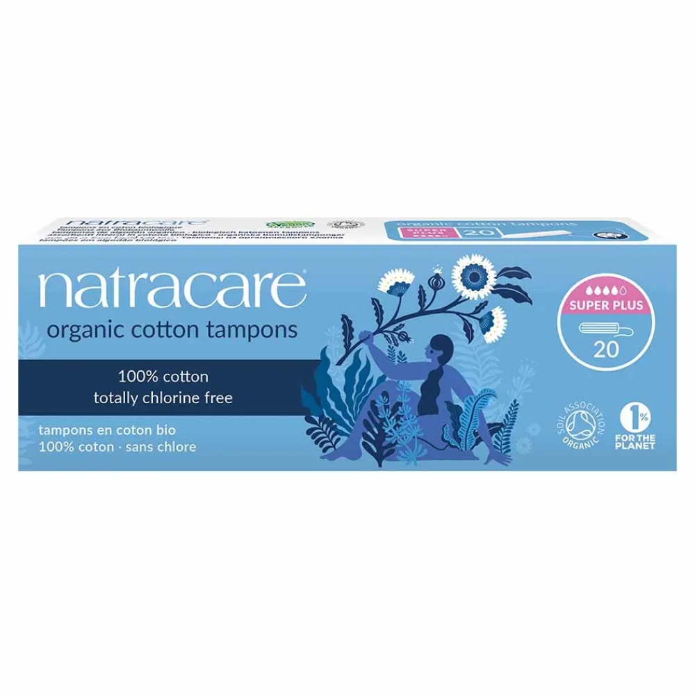 Natracare Intieme Verzorging/Tampons|Tampons>Tampons Katoen Super Plus