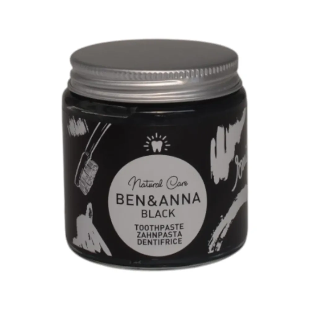 Ben & Anna Mondverzorging/Tandpasta|Tandpasta>Tandpasta Black - 100gr
