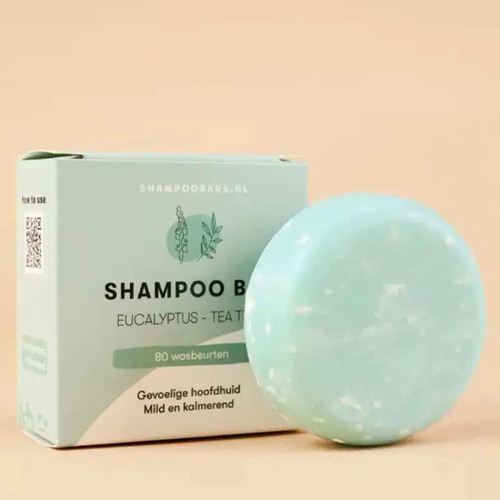 Shampoo Bars Haarverzorging/Shampoo En Conditioner|Shampoo Bars>Tea Tree & Eucalyptus - Gevoelige hoofdhuid - 60g