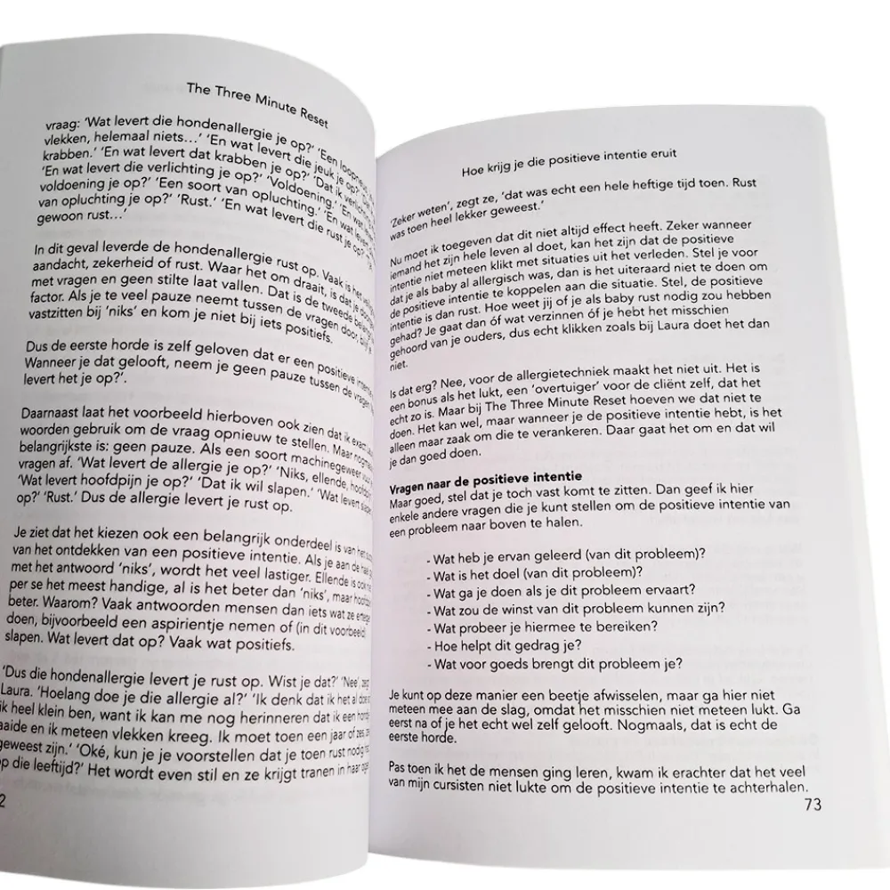 Edwin Selij Informatieve Boeken>The Three Minute Reset – Zelfhulpboek over Angst & Onzekerheid