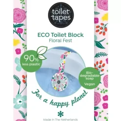 Toilet Tapes Schoonmaakproducten>Toiletblok - Floral Fest - 1 blok