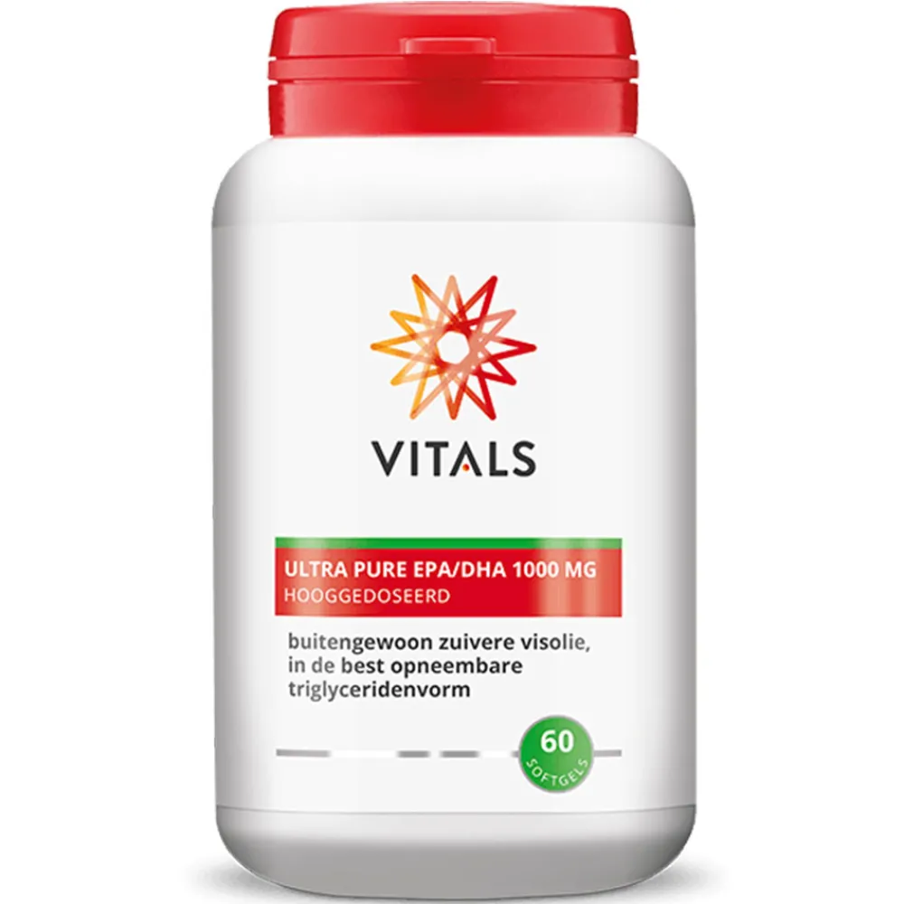 Vitals Ogen|Hart & Bloedvaten>Ultra Pure EPA/DHA 1000mg - 60 softgels
