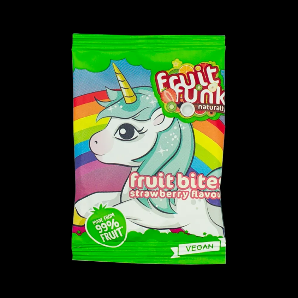 Fruitfunk Baby & Kind|Snoepjes>Unicorn Happybag Aardbei - 16g
