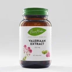 Puur Mieke Stress|Spijsvertering>Valeriaan - 500mg - 60 caps