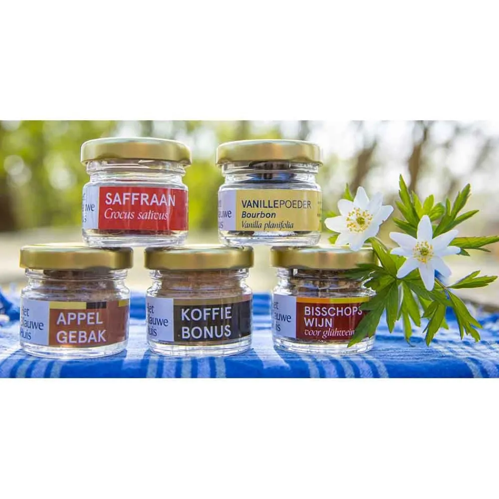 Het Blauwe Huis Kruiden & Specerijen|Kruiden / Extracten>Vanillepoeder Bourbon - 4g - BIO
