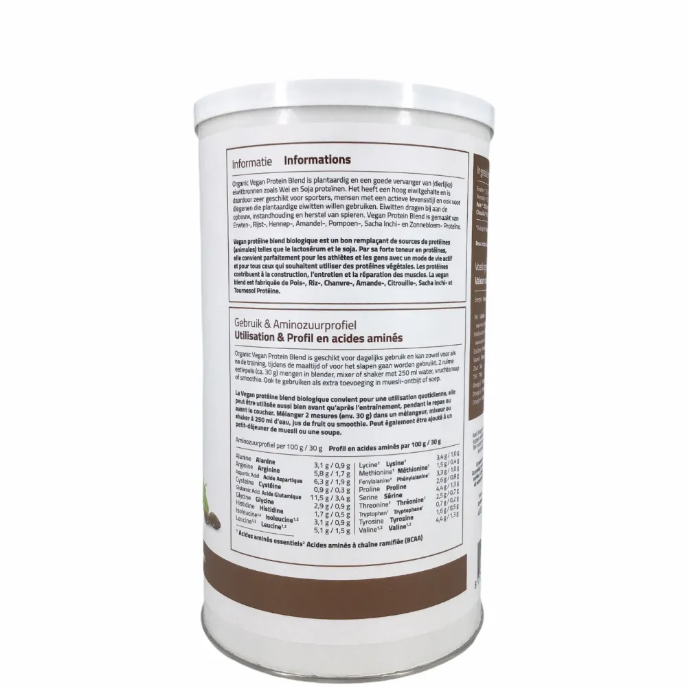 Mattisson Spieren|Proteïne Poeders>Vegan Protein Blend - 400g - BIO