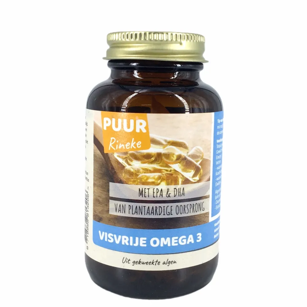Puur Rineke Ogen|Hart & Bloedvaten>Visvrije Omega 3 - 60 caps