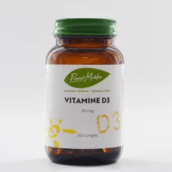 Puur Mieke Spieren|Immuunsysteem>Vitamine D3 - 25 mcg - 100 softgels