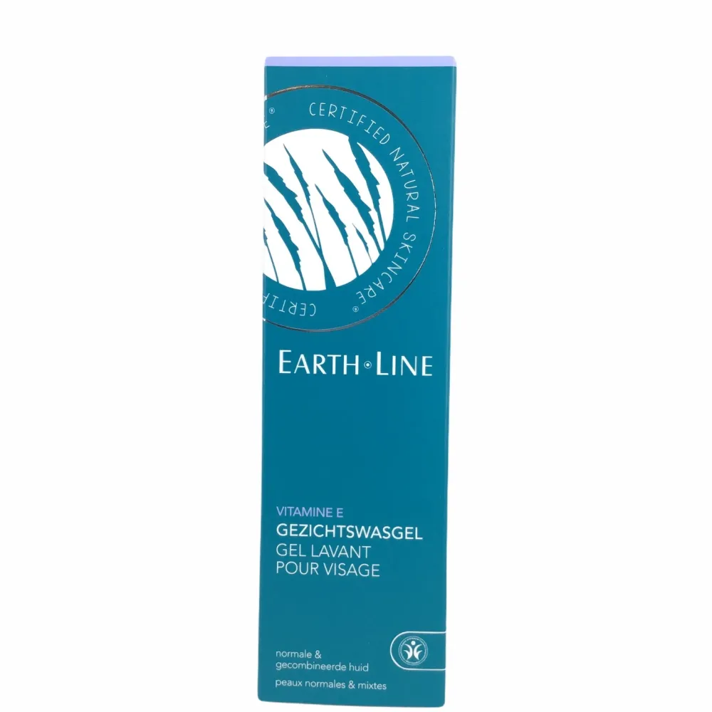 Earth Line Reiniging>Vitamine E Gezichtswasgel 200ml
