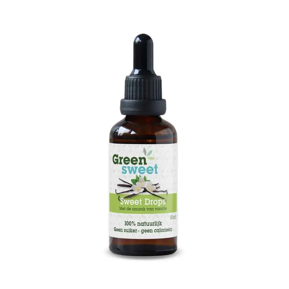 Greensweet Stevia>Vloeibare Stevia druppels Vanille - 50ml