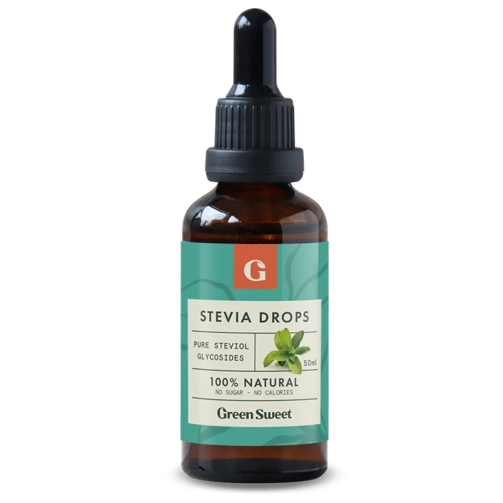 Greensweet Stevia>Vloeibare Stevia druppels Naturel - 50ml