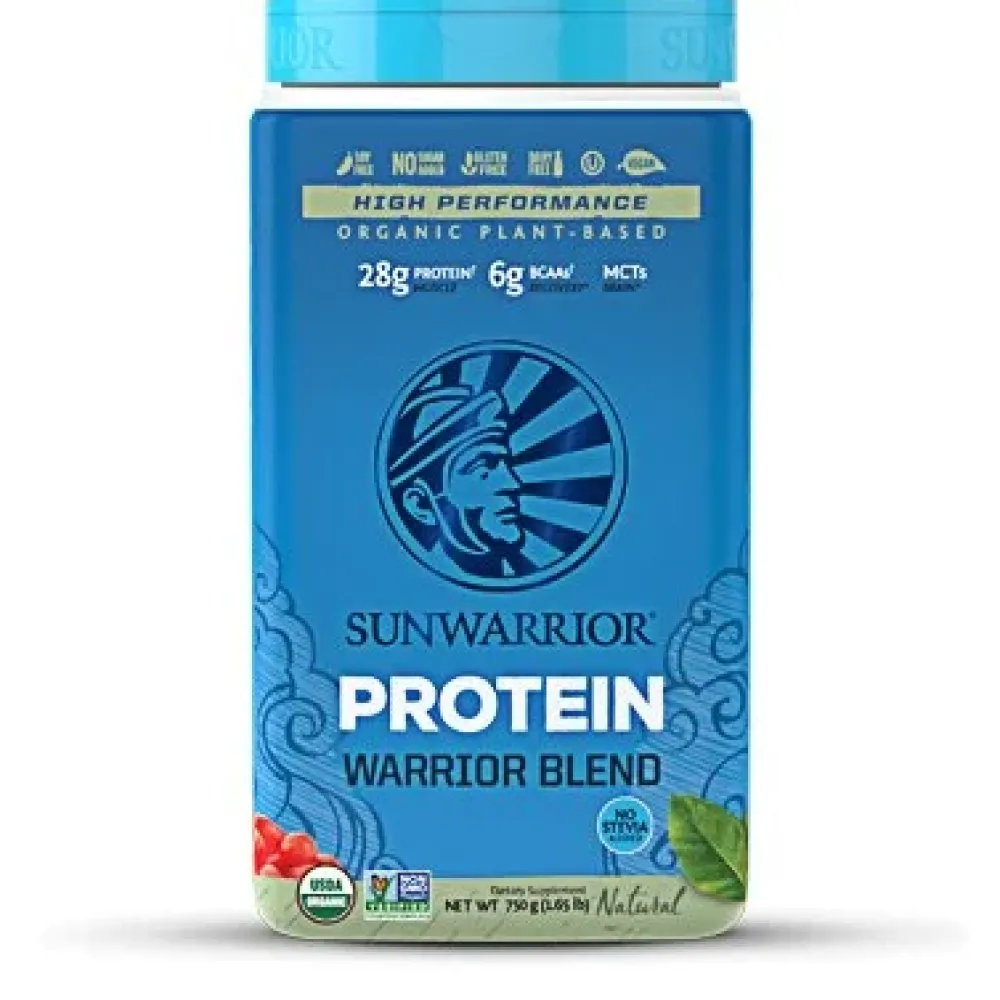 Sunwarrior Spieren|Proteïne Poeders>Warrior Blend Proteïne Naturel - 750g - BIO