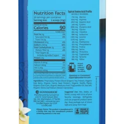 Sunwarrior Spieren|Proteïne Poeders>Warrior Blend Proteïne Vanille - 750g - BIO