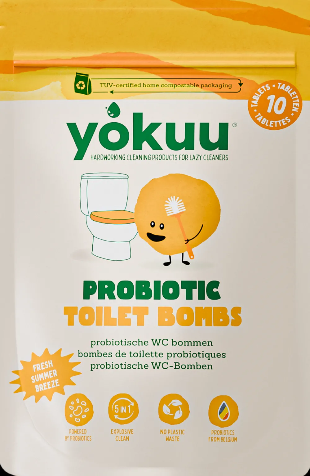 YOKUU Schoonmaakproducten>WC Tablet Fresh Summer Breeze