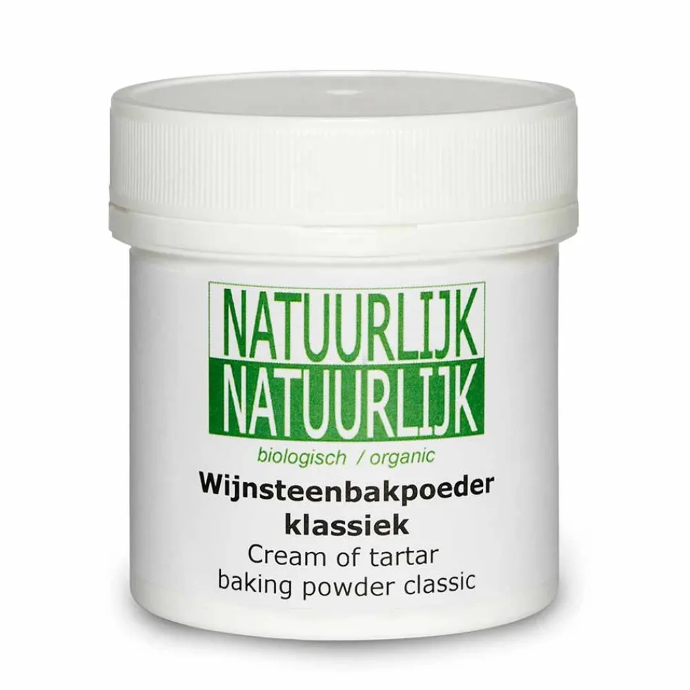 NatuurlijkNatuurlijk Rijsmiddelen>Wijnsteenbakpoeder Klassiek - 80g - BIO