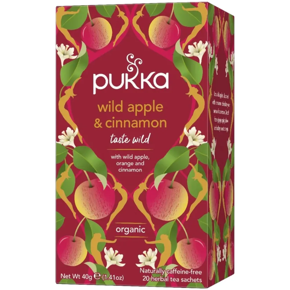 Pukka Thee>Wild Apple & Cinnamon - Kruidenthee - BIO