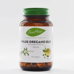 Puur Mieke Spijsvertering|Immuunsysteem>Wilde Oregano Olie - met Zwarte Komijnolie - 600 mg - 90 softgels