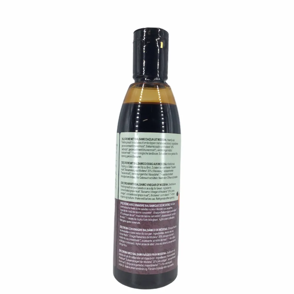 Terrasana Azijn>Zoetzure Creme met Balsamico azijn - 250 - ml - BIO