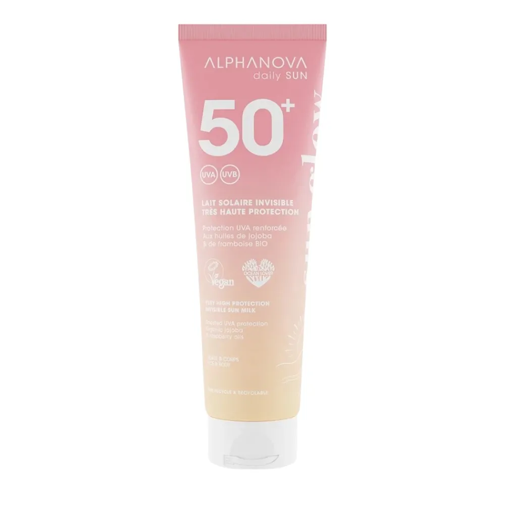 Alphanova Zonnebrand>Zonnebrandmelk Invisible SPF50+ - 150ml