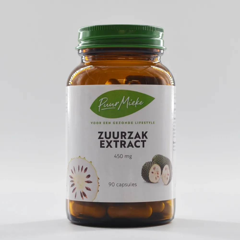 Puur Mieke Specials|Puur Mieke Supplementen>Zuurzak - 480mg - 90 caps