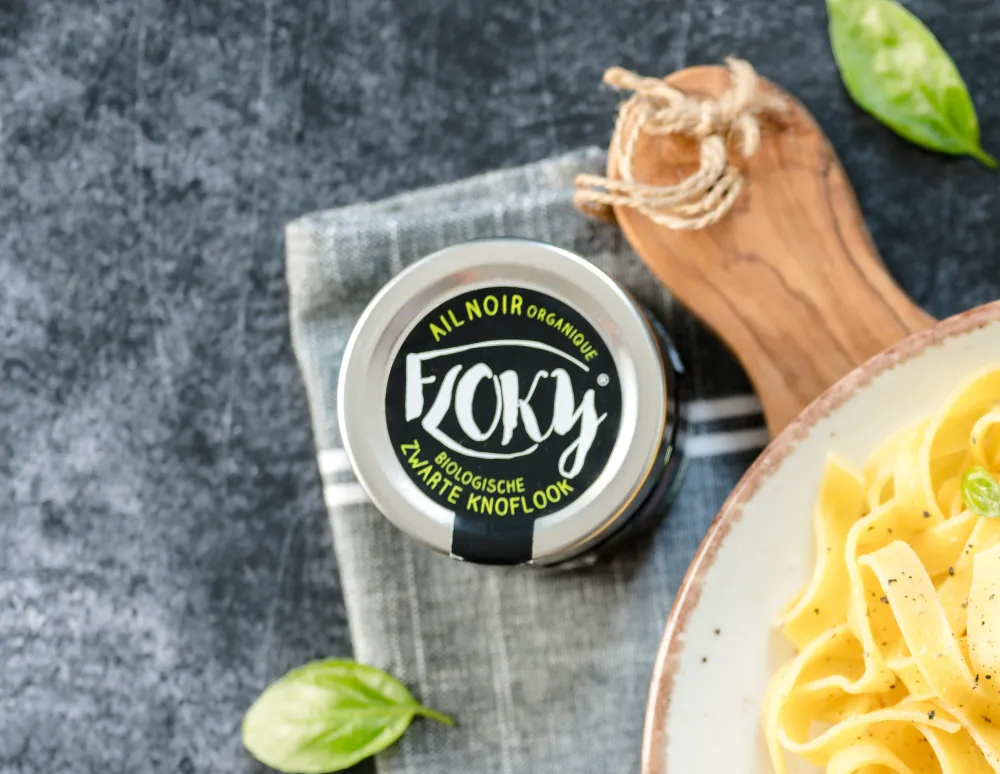 Floky Weerstand|Zwarte Knoflook>Zwarte Knoflook Gepelde Teentjes - 40g - BIO