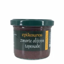 Epikouros Pesto & Tapenade|Paleo Aip>Zwarte olijven tapenade 100g - BIO