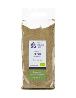 Het Blauwe Huis Kruiden & Specerijen>Zwarte Peper (gemalen) - 30g - BIO